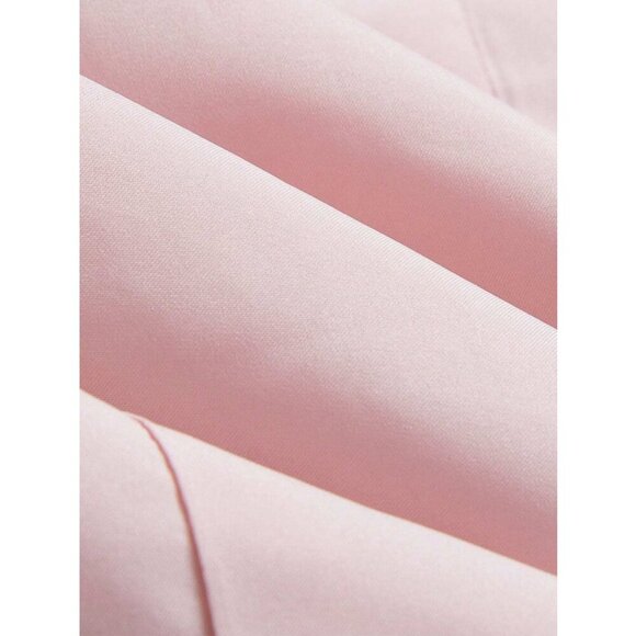 Elegant Sequin tweed Dress & Blazer 2 piece Suit Set pink - Picture 11 of 12